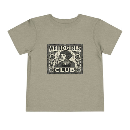 Weird Girls Club Tee - Vintage Linocut Christmas