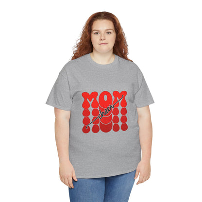 Retro Mom Cheer Tee – Bold Support & Spirit Shirt