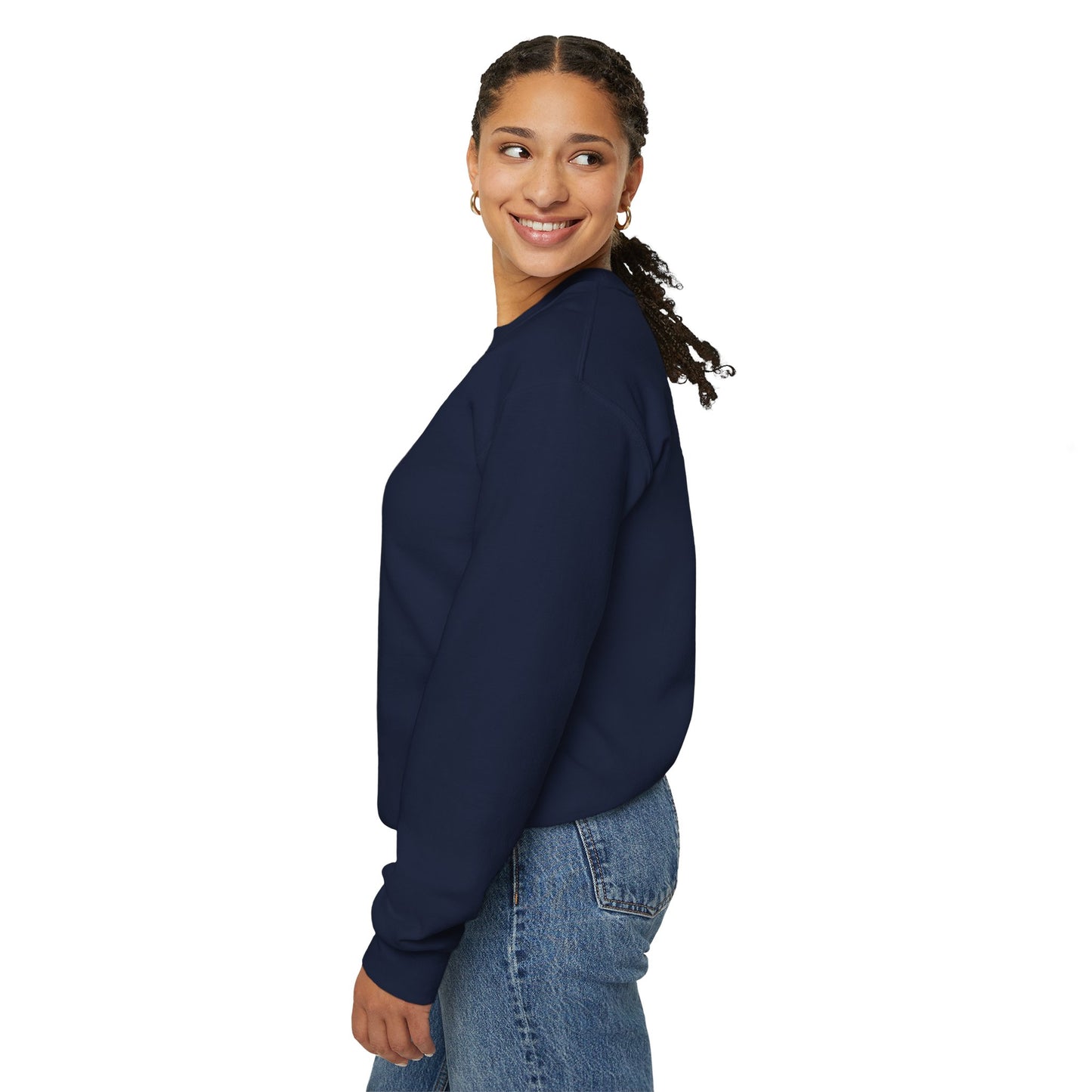 Cherry Coated Crewneck Sweatshirt — Retro Cherry Graphic Pullover