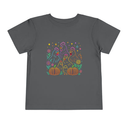 Chicken & Pumpkins Toddler Christmas Tee