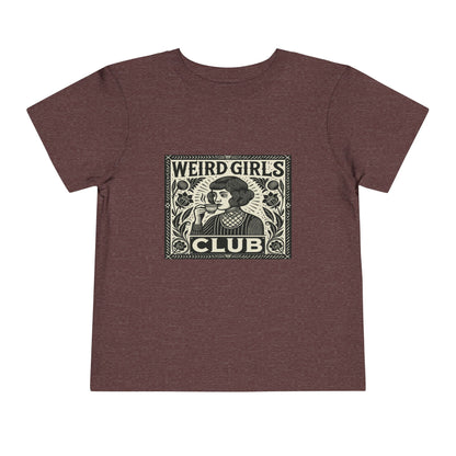 Weird Girls Club Tee - Vintage Linocut Christmas