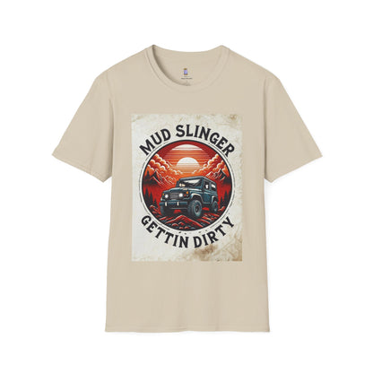 Mud Slinger Unisex Softstyle T-Shirt - Gettin' Dirty Graphic Tee, Off-Roading Apparel, Adventure Outfit, Jeep Lovers Gift, Outdoor [...]