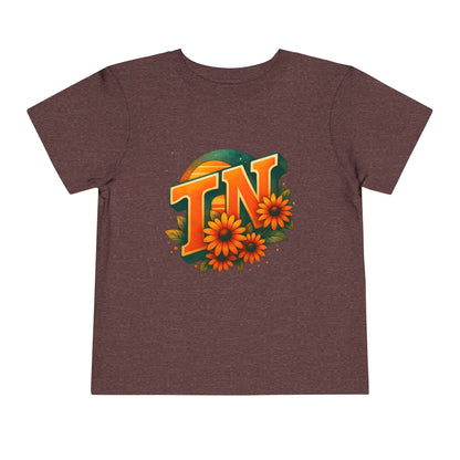 Toddler Tee Sunflower Sunset Design