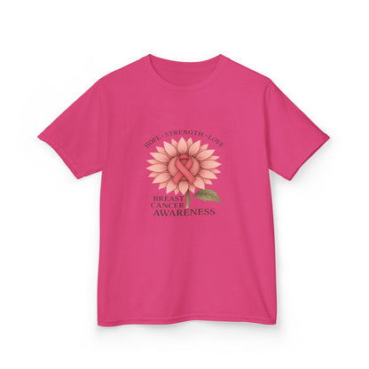 Breast Cancer Awareness Dino Tee - Hope, Strength, Love