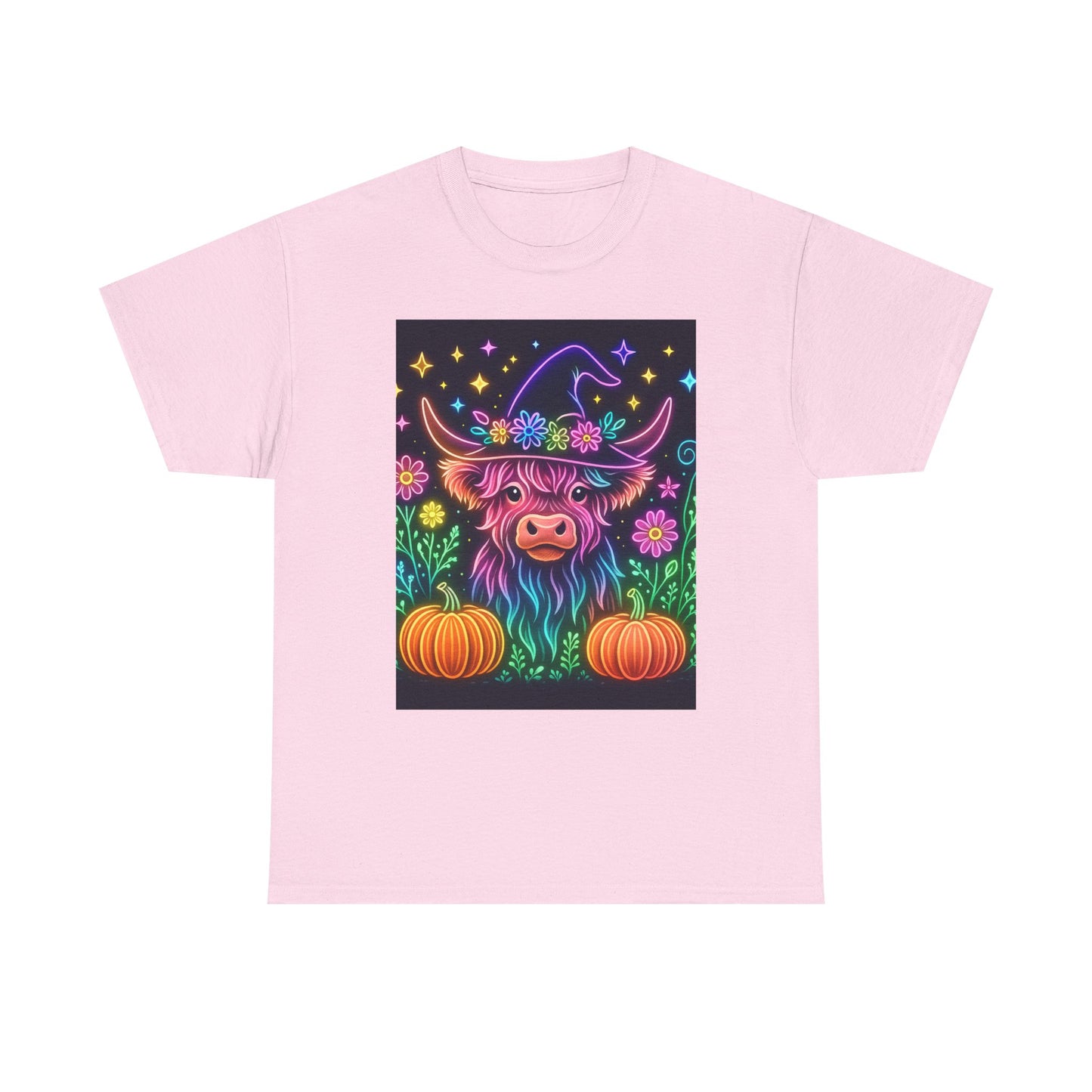 Neon Halloween Highland Tee