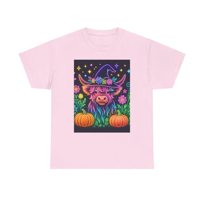 Neon Halloween Highland Tee