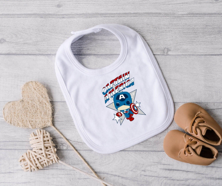 Captain America Bib