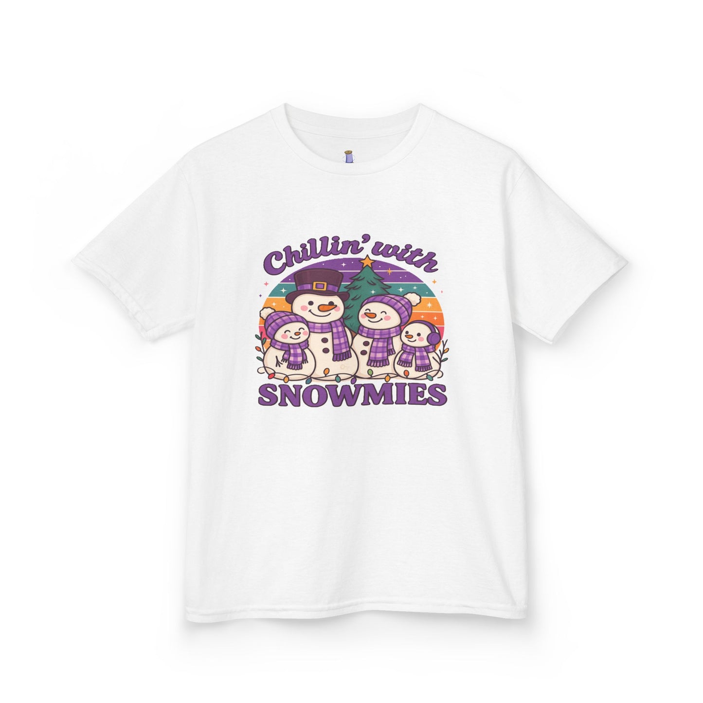 Kids Snowman Tee, Fun Winter T-Shirt, Holiday Gift for Kids, Christmas Apparel, Cute Snowmies Design, Cozy Cotton Tee