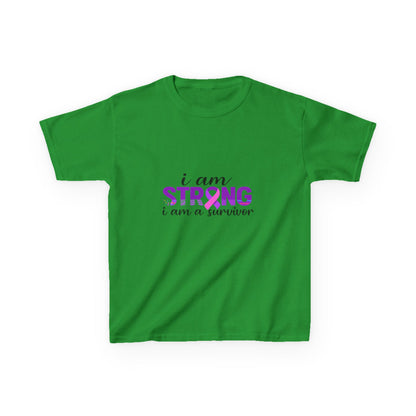 Strong Survivor Dinosaur Tee - Christmas Gift for Kids