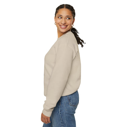 Cherry Coated Crewneck Sweatshirt — Retro Cherry Graphic Pullover