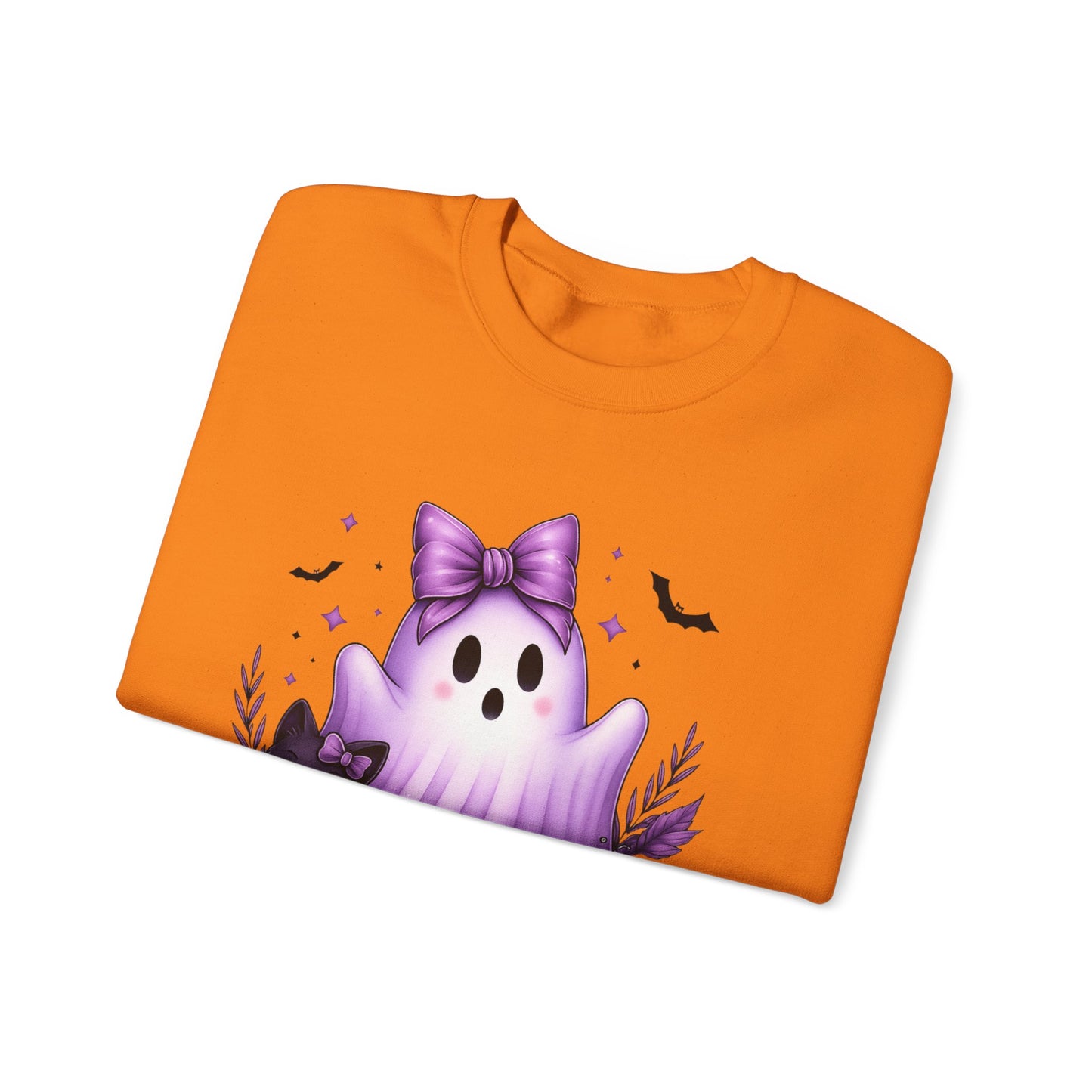 Cute Halloween Ghost Crewneck Sweatshirt