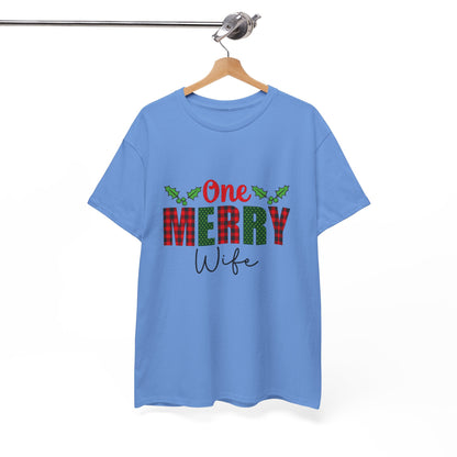 One Merry Wife Christmas Tee