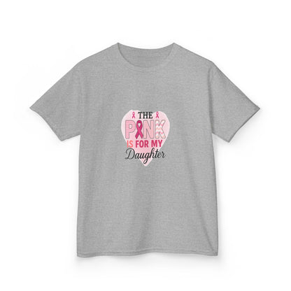 Pink Dinosaur Daughter Tee - Breast Cancer Awareness