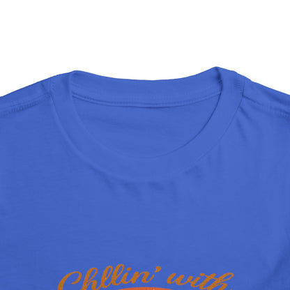 Chillin' With Snowmies Toddler Christmas Tee