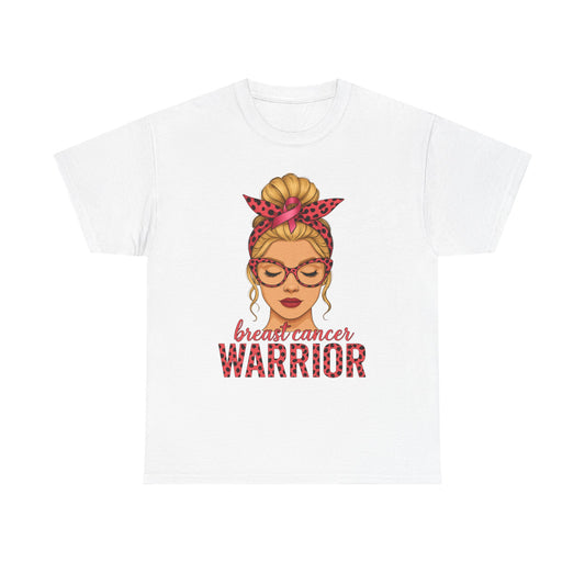Breast Cancer Warrior Tee - Pink Ribbon Support