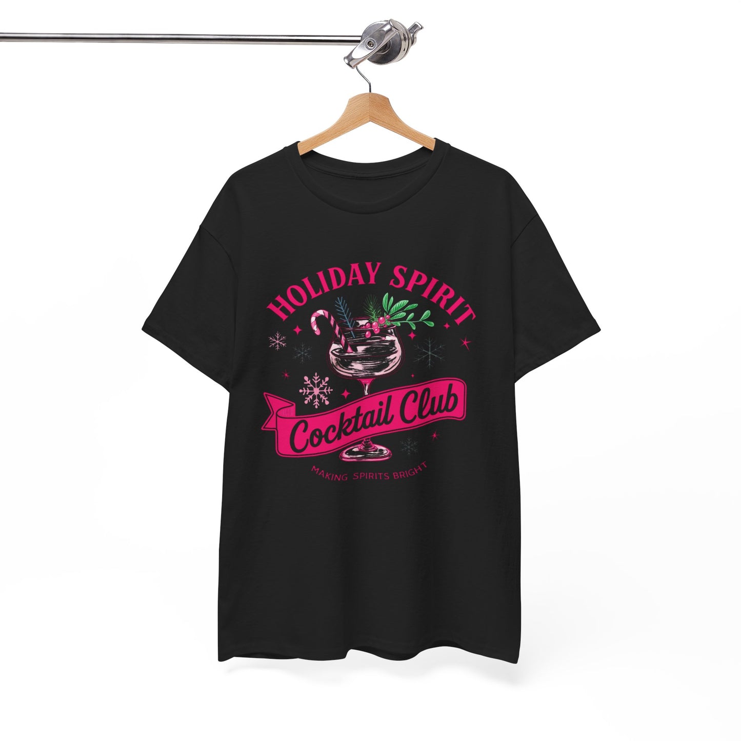 Holiday Spirit Cocktail Club Tee