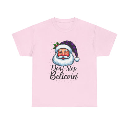 Santa's Hope: Don't Stop Believin' Holiday Tee