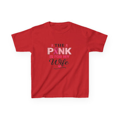 Pink Ribbon Wife Support Tee - Breast Cancer Awareness