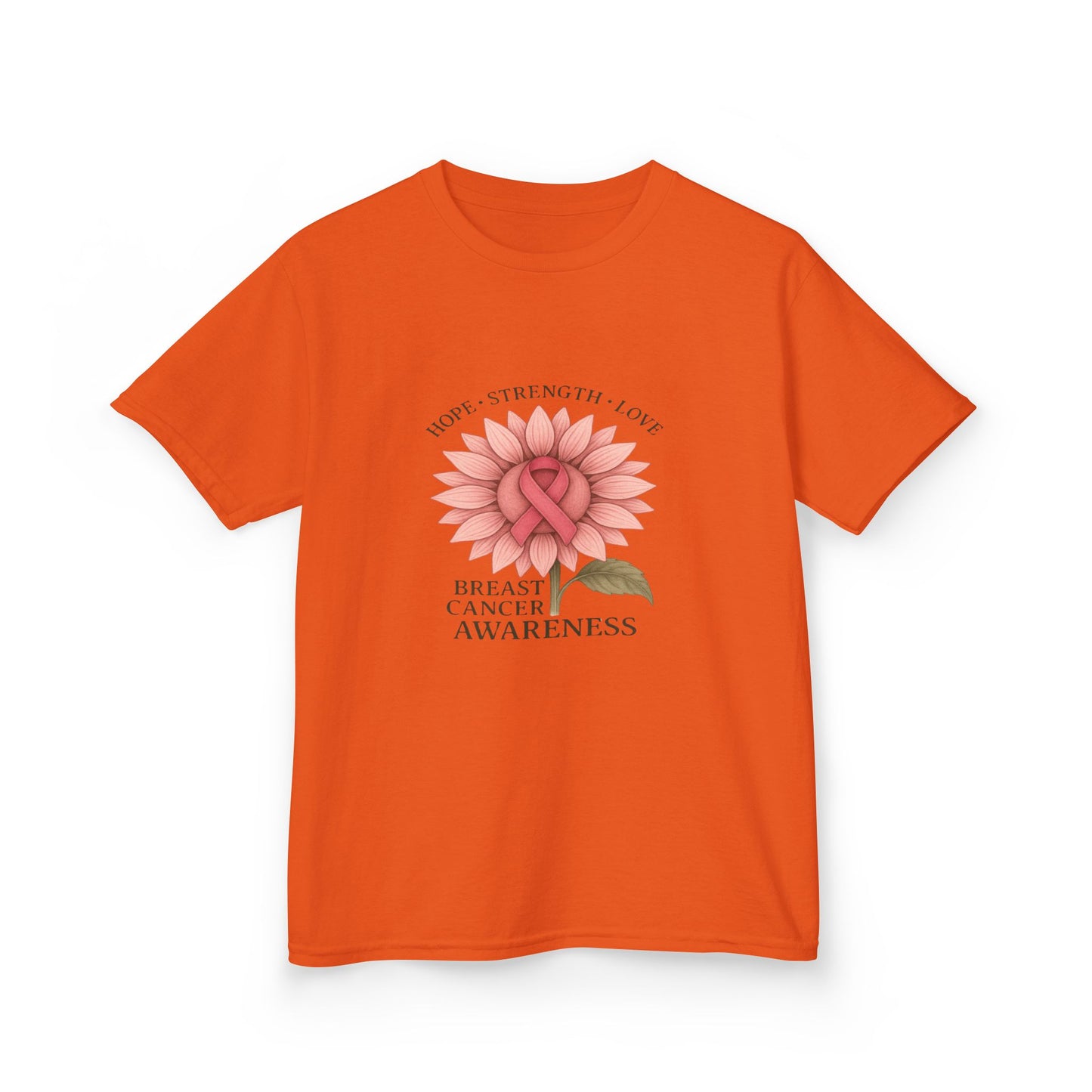 Breast Cancer Awareness Dino Tee - Hope, Strength, Love