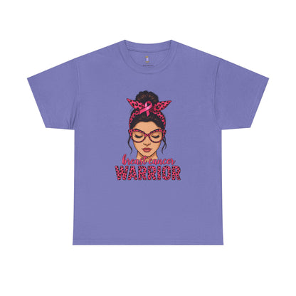Breast Cancer Warrior Tee, Inspirational T-Shirt for Survivors, Supportive Gift for Cancer Awareness Events, Unisex Cotton Top, [...]