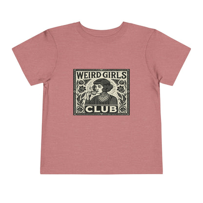 Weird Girls Club Tee - Vintage Linocut Christmas