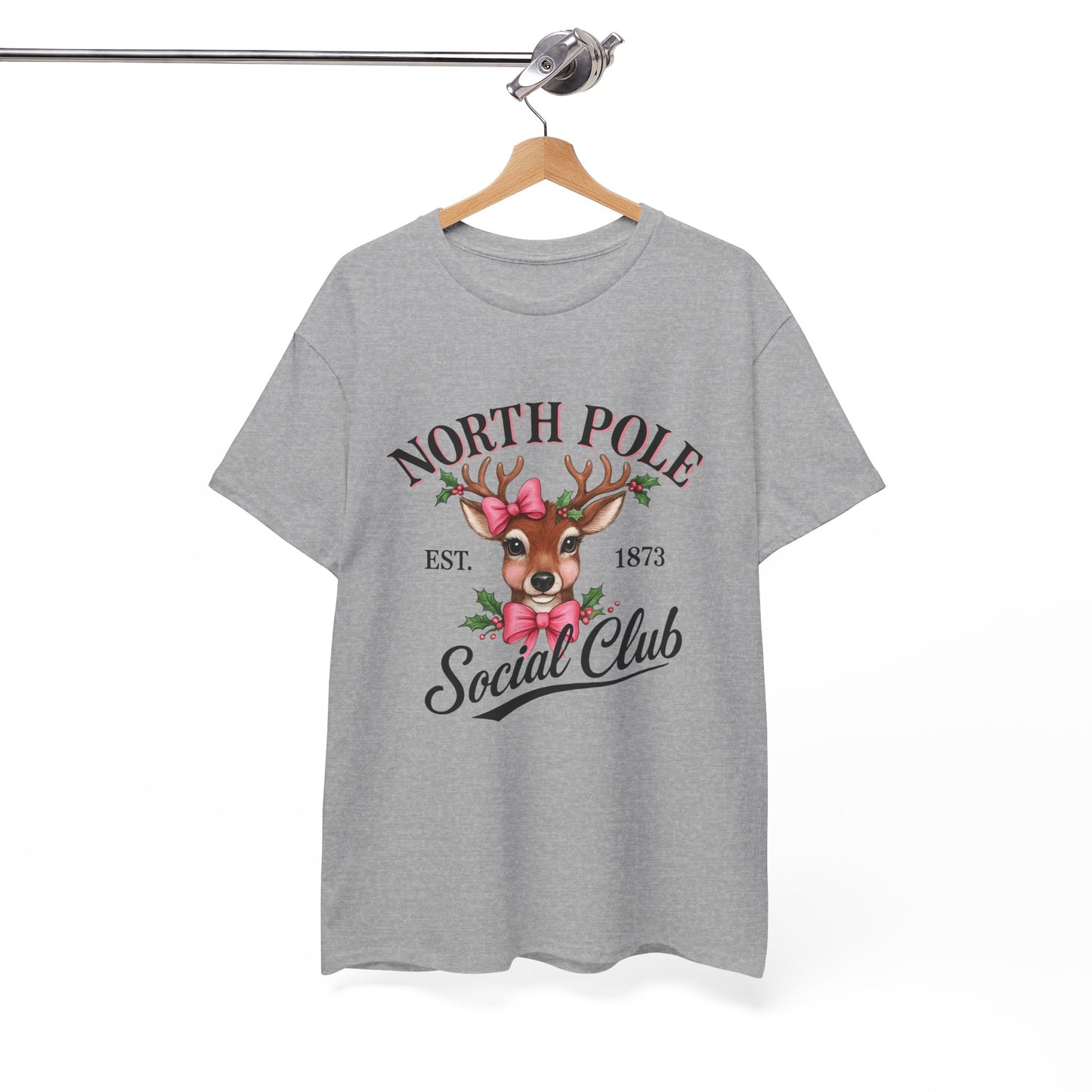 North Pole Social Club Reindeer Tee