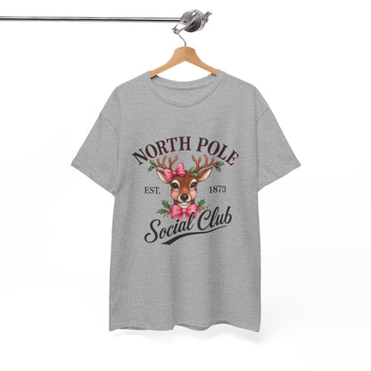 North Pole Social Club Reindeer Tee