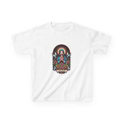Virgin Mary Graphic Tee - Christmas Kids Shirt
