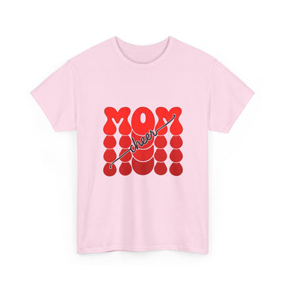 Retro Mom Cheer Tee – Bold Support & Spirit Shirt