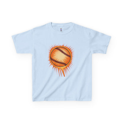 Kids Baseball Graphic Tee, Youth Sports Shirt, Summer Outdoor Top, Gift for Little Athletes, Baseball Lover Apparel