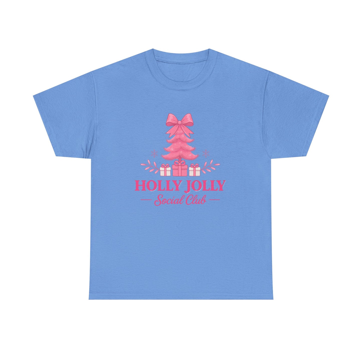 Holly Jolly Pink Tree Tee