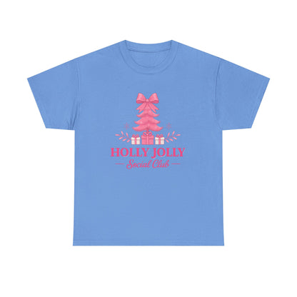 Holly Jolly Pink Tree Tee