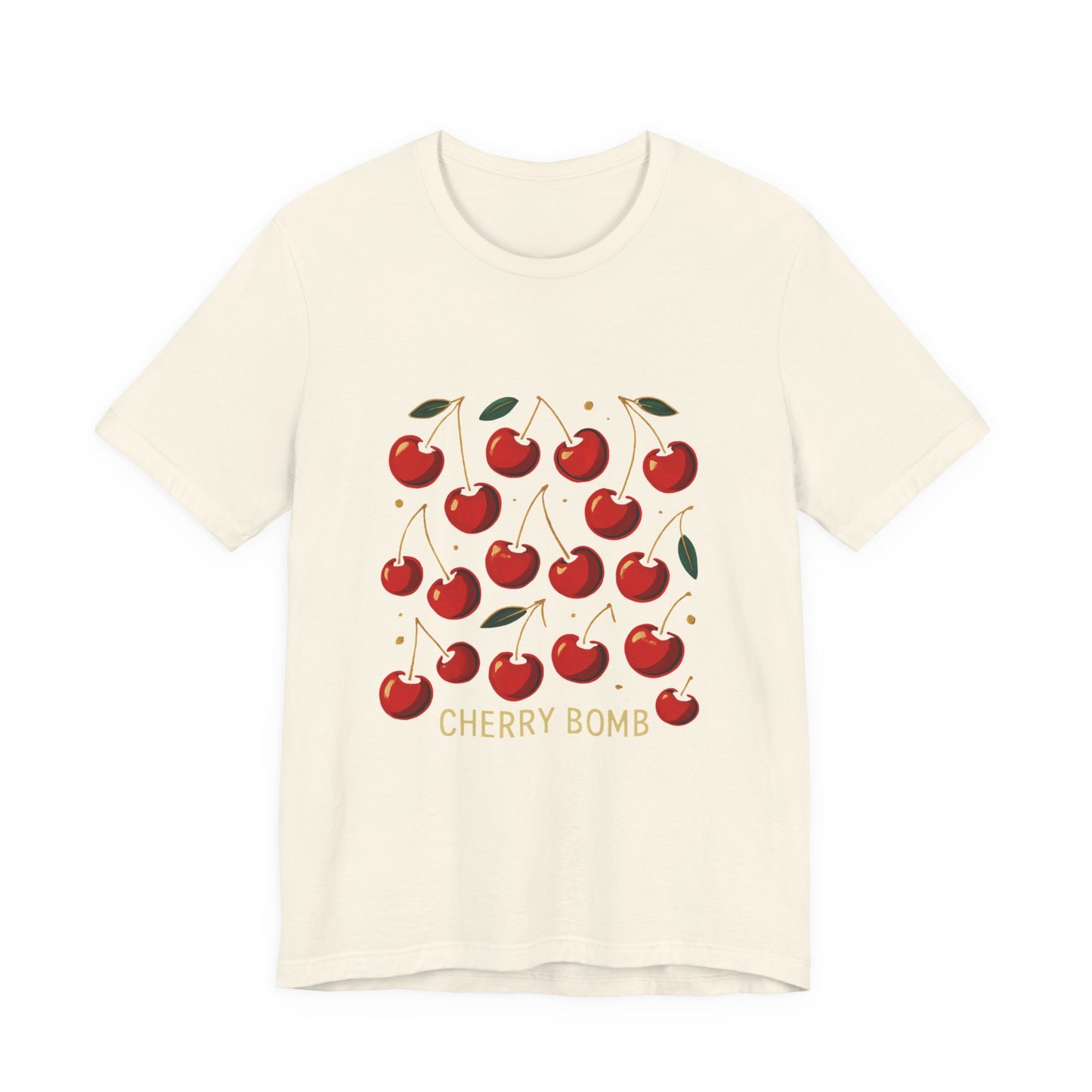Cherry Bomb Tee — Cute Retro Cherries Graphic T-Shirt