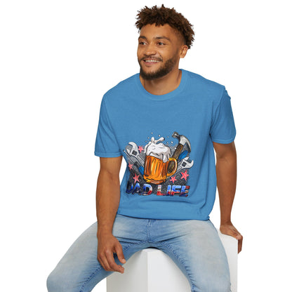 Camiseta gráfica "Papá Vida", camiseta unisex de estilo suave, regalo para el Día del Padre, ropa para amantes de la cerveza, ropa informal de fin de semana, regalos para papá