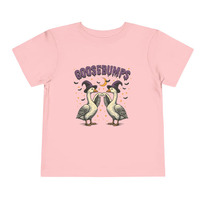 Goosebumps Halloween Toddler Tee - Funny Spooky Xmas