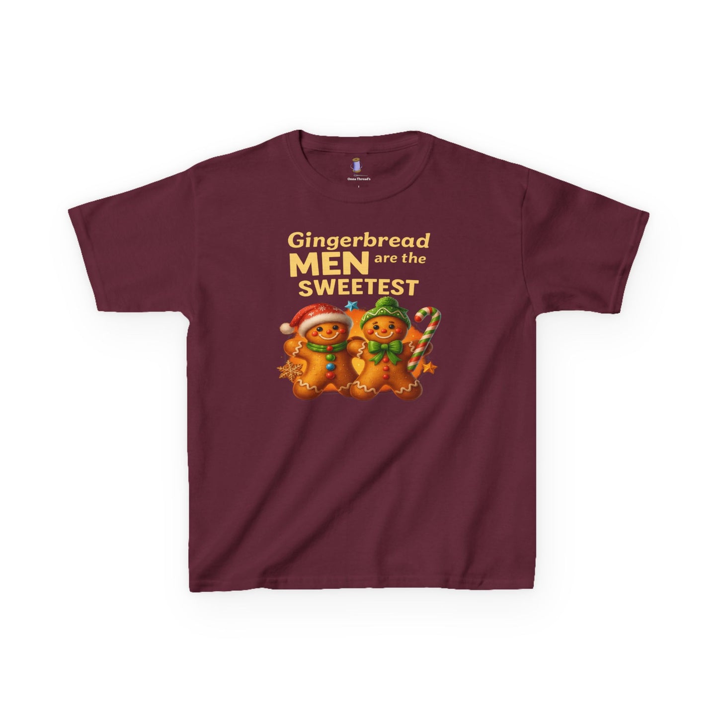 Gingerbread Men Kids Tee, Festive Holiday Shirt, Cute Christmas Outfit, Sweet Treat Apparel, Winter Celebration Wear, Kid's Holiday Gift