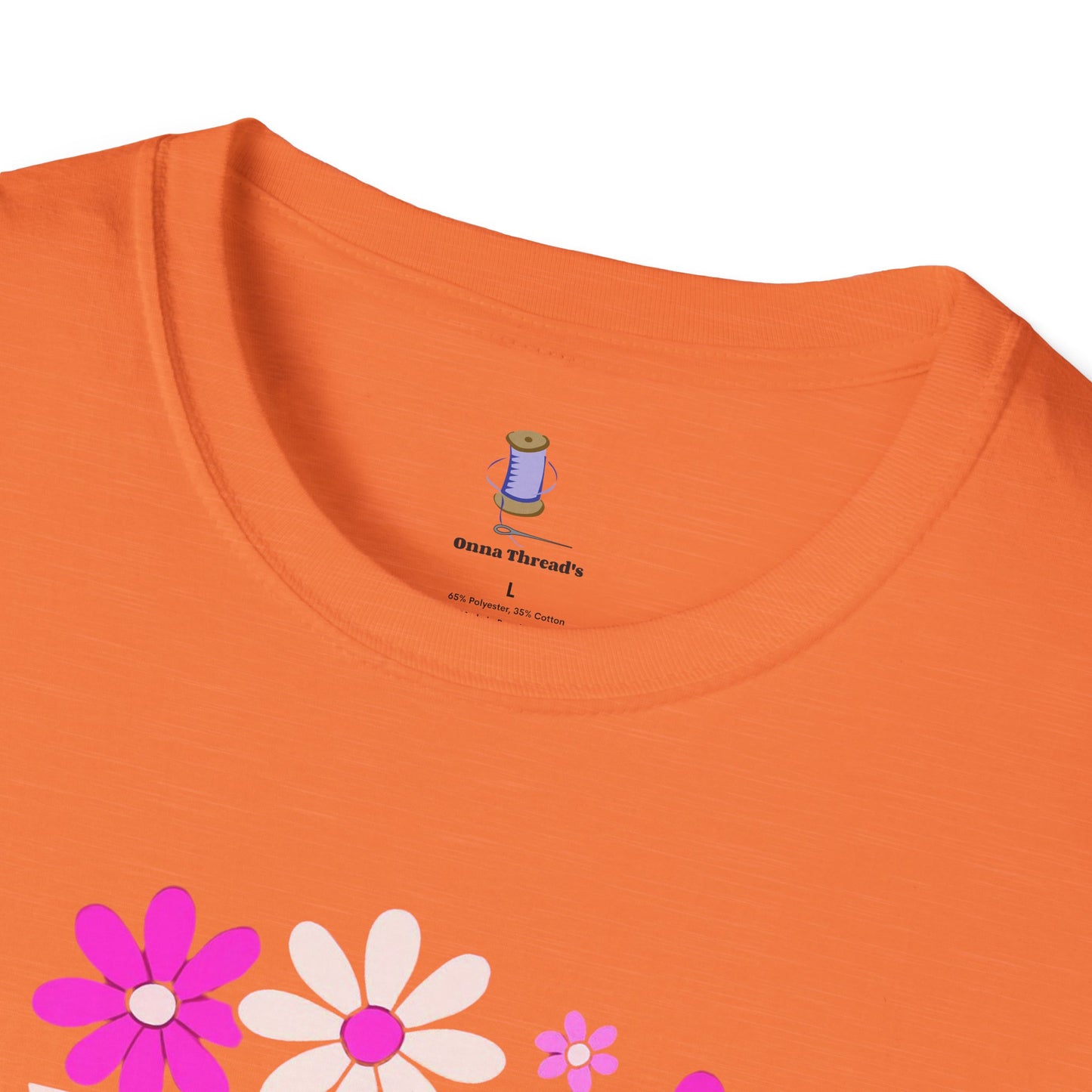 Floral Grow Girl T-Shirt, Cute Graphic Tee, Gift for Plant Lovers, Spring Fashion, Nature Lover Apparel