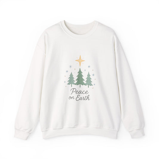 Peace on Earth Crewneck Sweatshirt