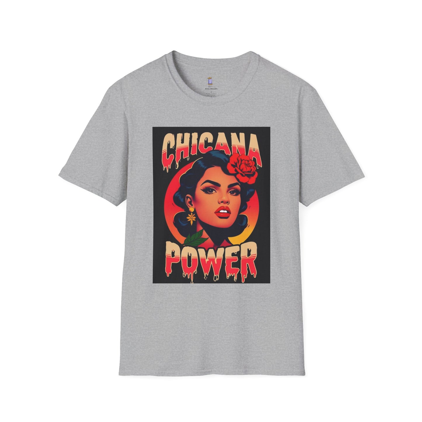 Chicana Power Unisex T-Shirt | Empowerment Tee, Gift for Activists, Cultural Pride, Vintage Style Shirt, Everyday Wear