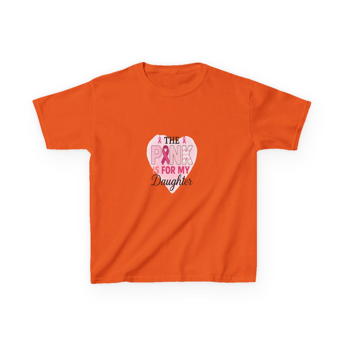 Pink Dinosaur Daughter Tee - Breast Cancer Awareness