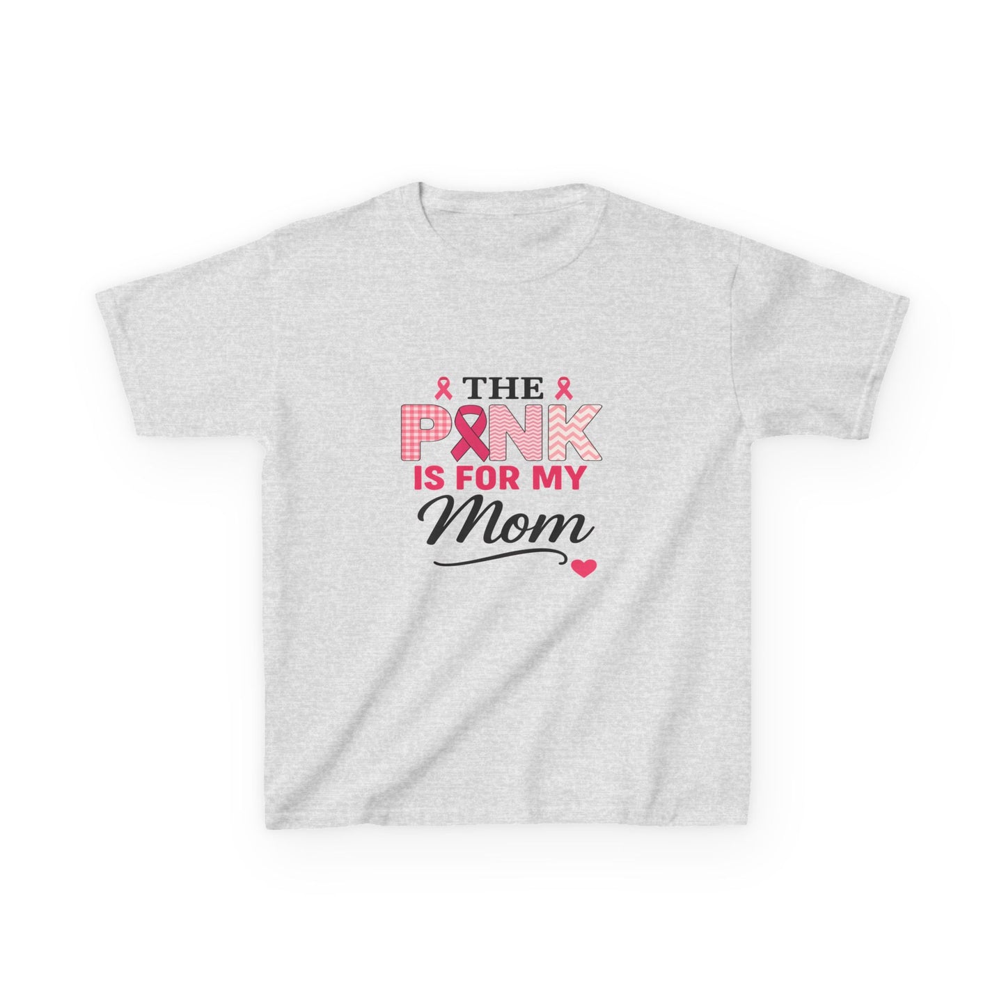 Pink for Mom Breast Cancer Awareness Dinosaur Tee