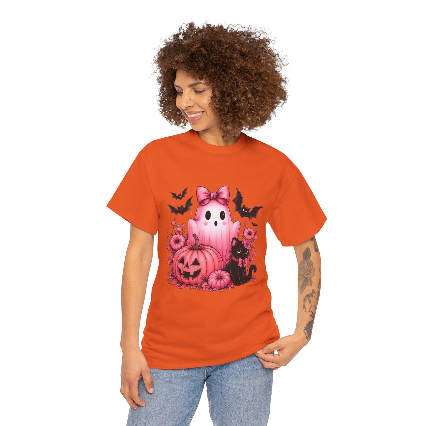 Ghostly Cutie – Halloween Friends Tee