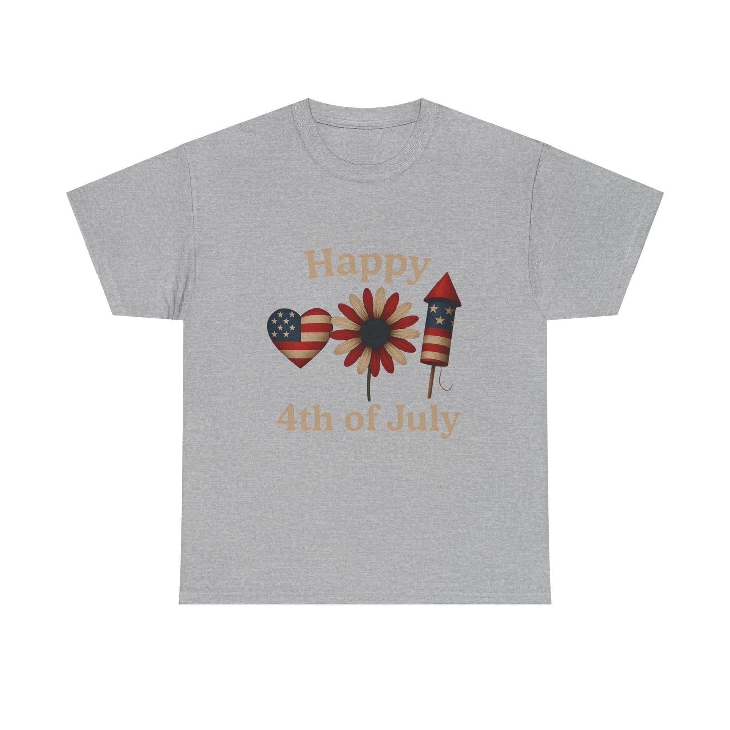 Happy 4th of July Patriotic Tee
