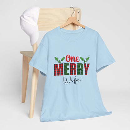 One Merry Wife Christmas Tee