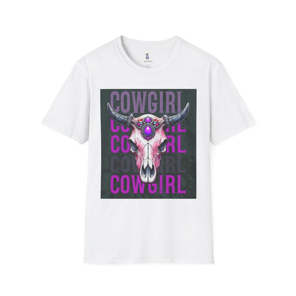 Stylish Cowgirl T-Shirt, Graphic Tee, Gift for Her, Western Apparel, Casual Wear, Festival Outfit, Vintage Cowgirl Style