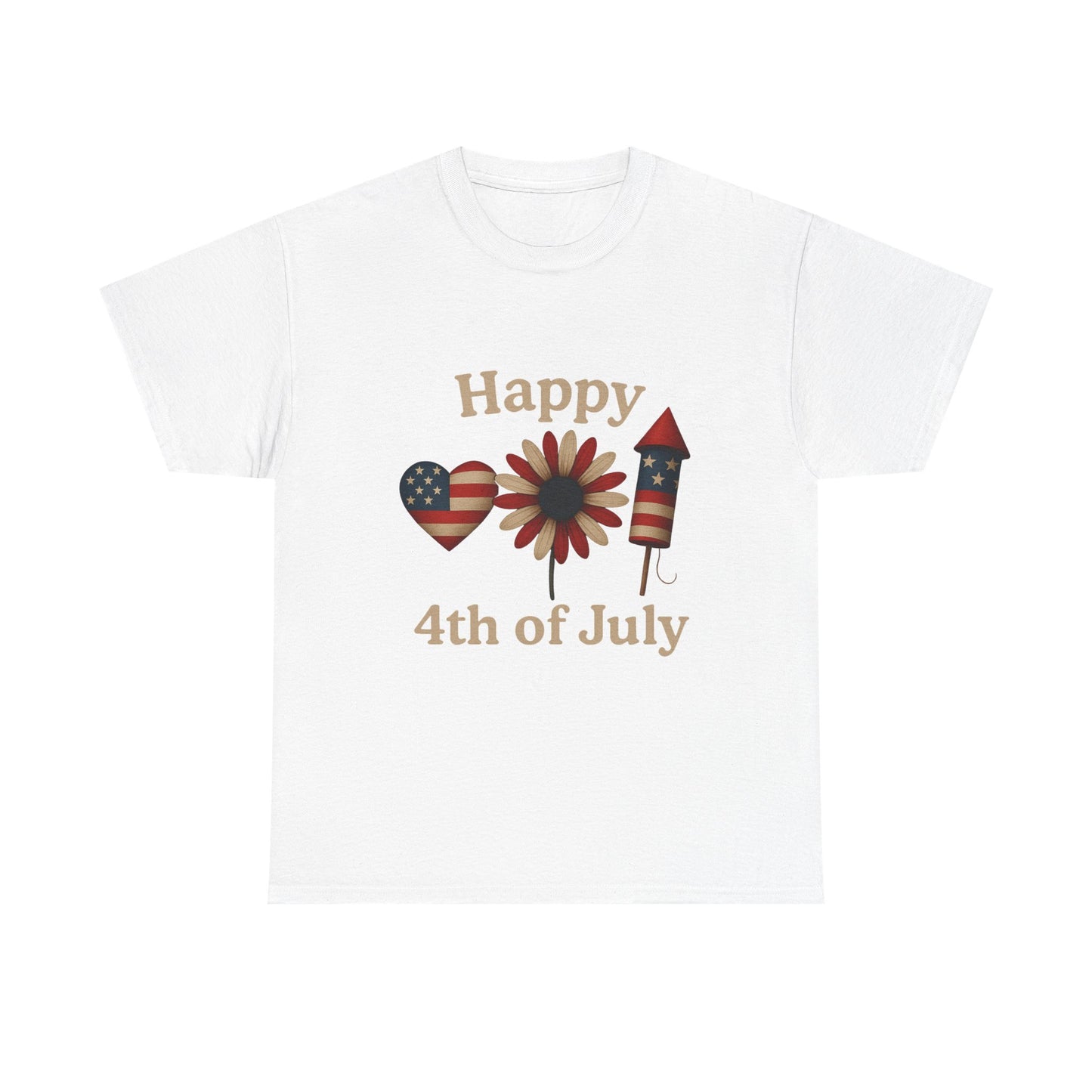 Happy 4th of July Patriotic Tee