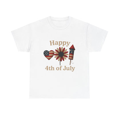 Happy 4th of July Patriotic Tee