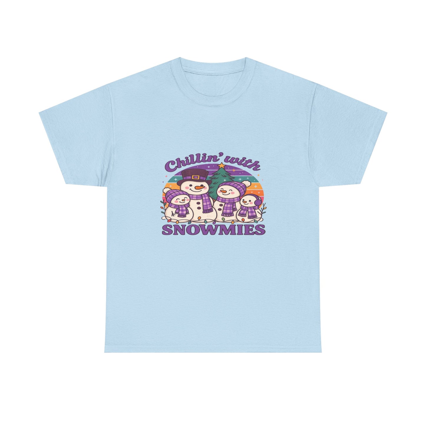 Snowman Tee - Chillin' with SNOWMIES