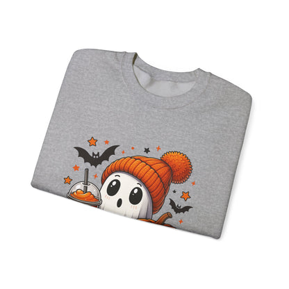 Creepin' It Real Ghost Halloween Sweatshirt