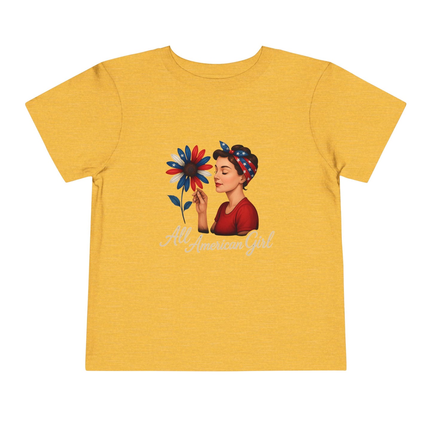 All American Girl Toddler Tee